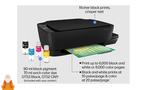 HP ink tank printer