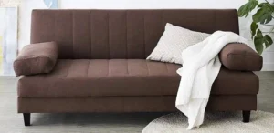 Amazon Brand - Solimo Tempel Fabric 3 Seater Sofa